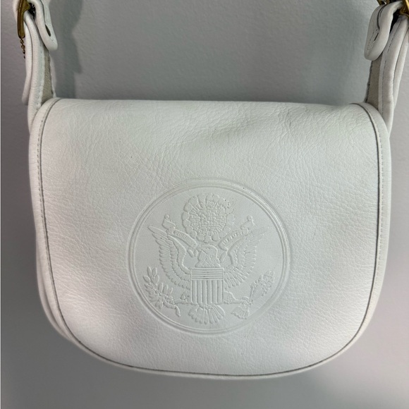 RARE UNICORN 🦄 Vintage Small Coach Federal Bag ERROR STAMP Bonnie Cashin Era - Picture 4 of 15